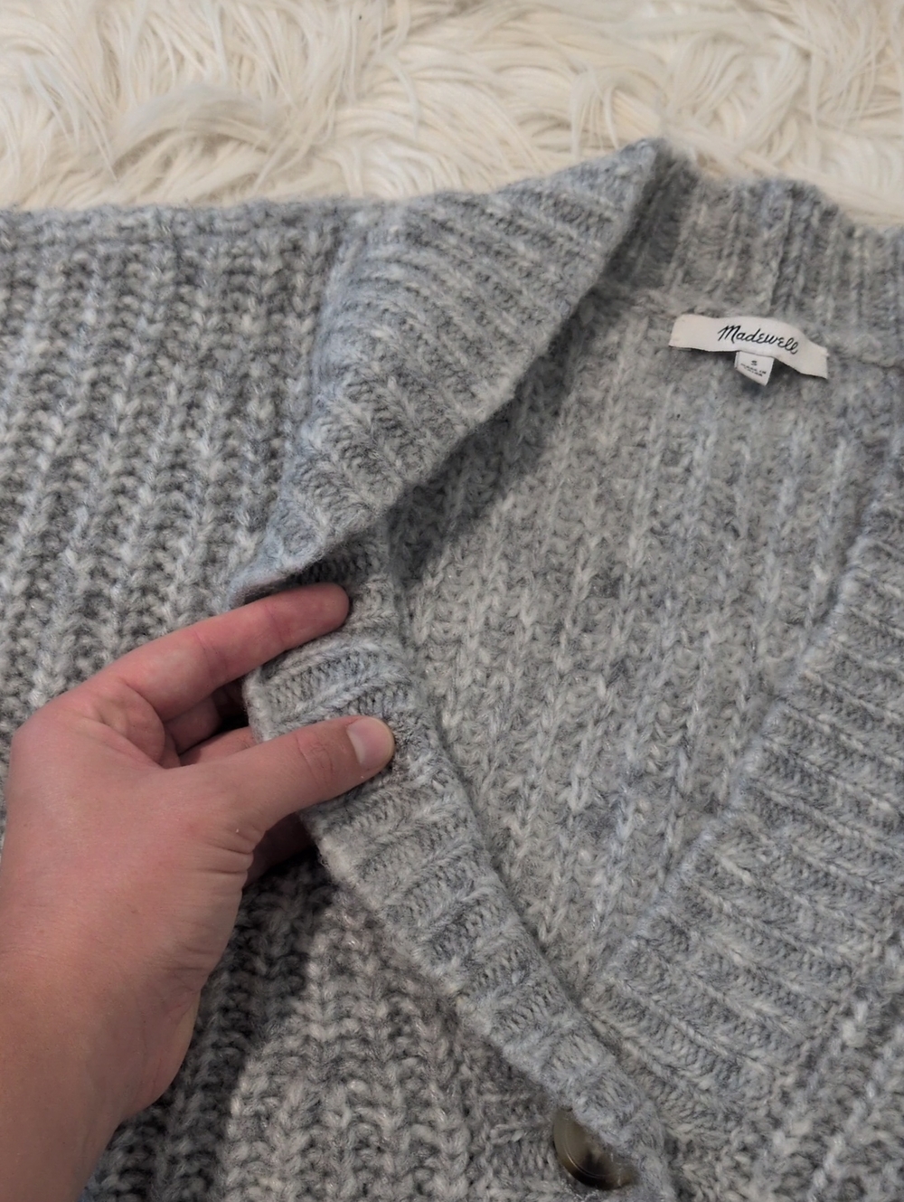Madewell Chunky Cardigan - Picture 8 of 10